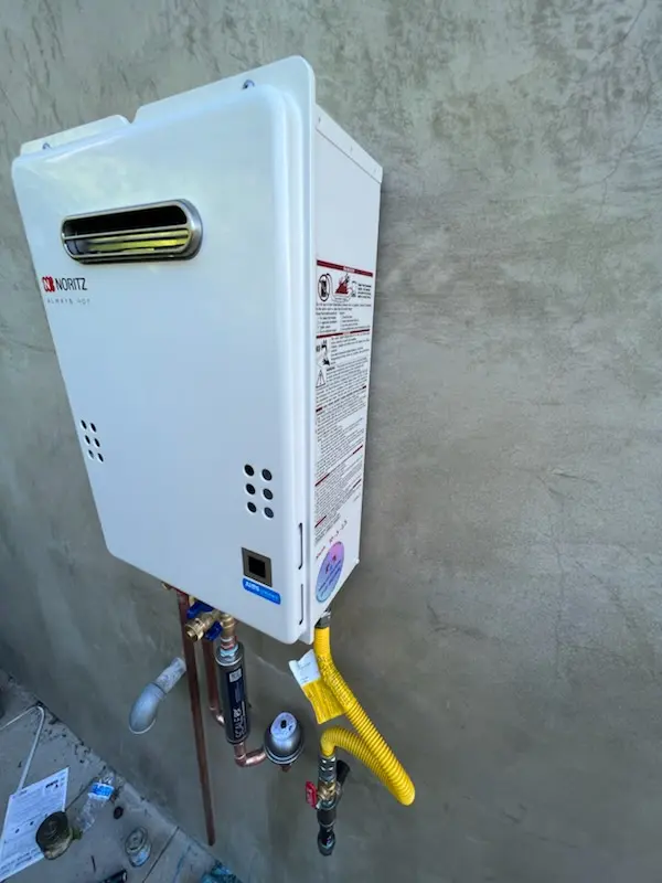 Tankless water heater installation for Owasso homes